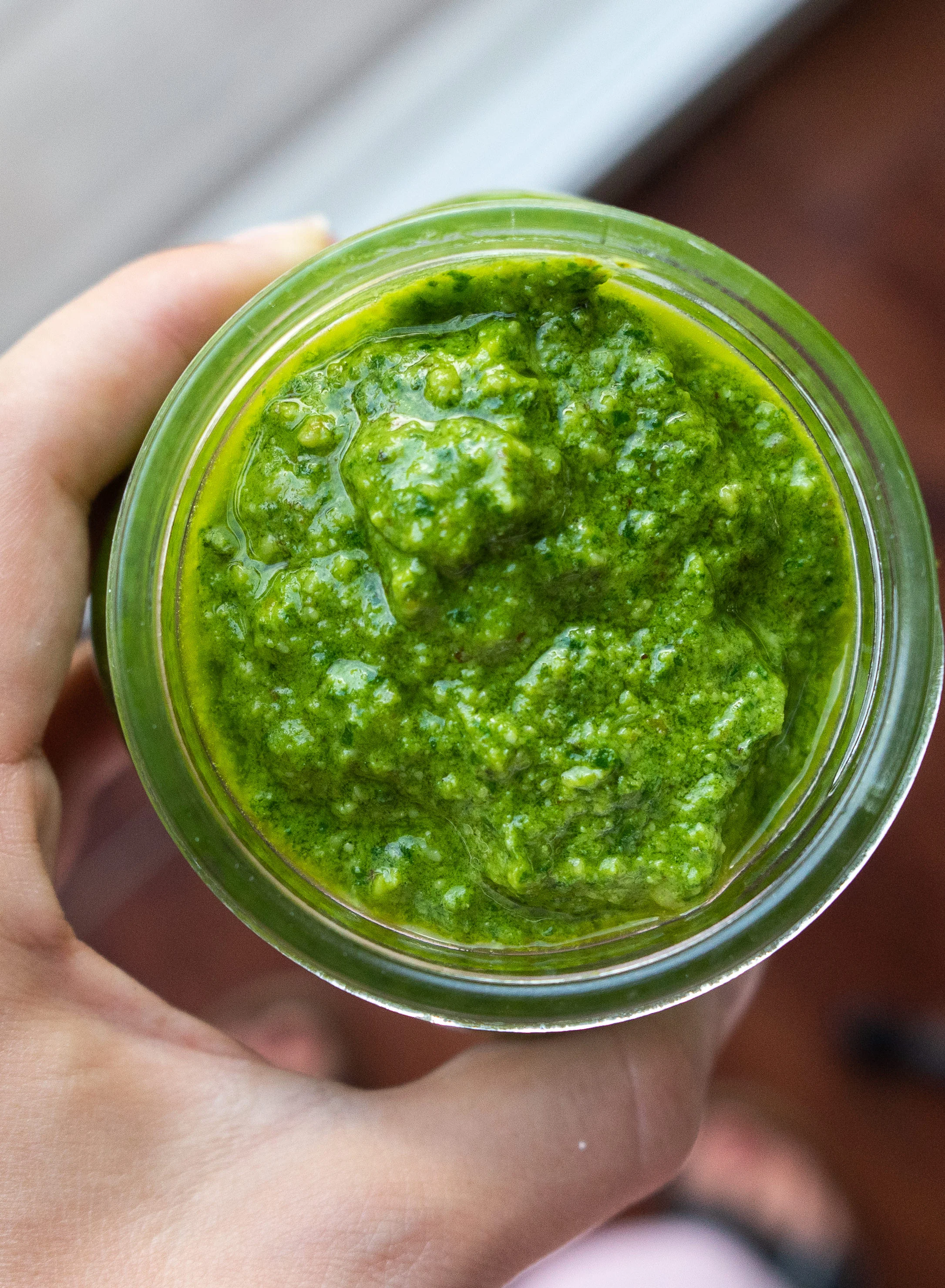 Homemade Pesto Sauce — Mad About Food